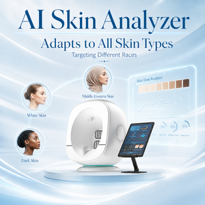 Facial Skin Analyzer Machine Beauty Salon Spa Skin Diagnosis AI 8 Intelligent Images 4 Spectra 30 Plus Detection Medical Clinic