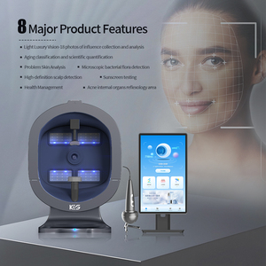 Kes 3D Smart Full Face Moisture Wrinkles Acne Scanner Skin Analyzer Machine